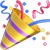 emoji bomba de confeti del whatsapp 1F389