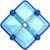 emoji diamante con un punto 1F4A0