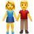 emoji de una pareja de un hombre y una mujer dados de la mano
