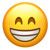 emoji risa ojos sonrientes