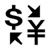 emoticono simbolo cambio de divisa del whatsapp 1F4B1