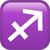 simbolo emoji signo del zodiaco de sagitario del whatsapp 2650